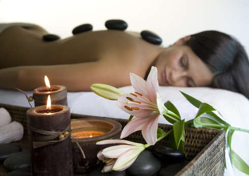 Wellness treatment Hot Stones Therapy